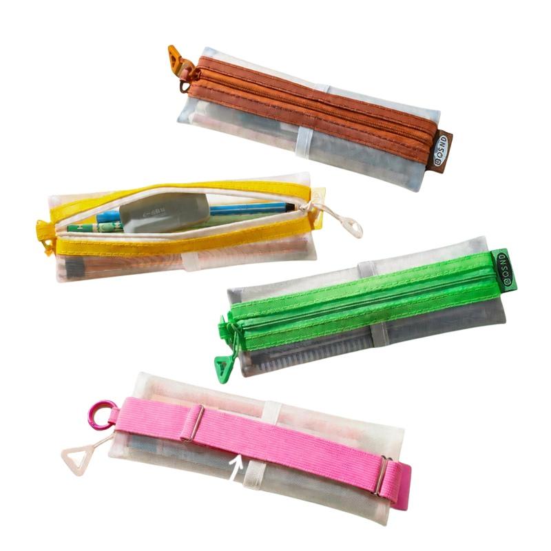 Transparent Mesh Pencil Pouch  - Clear Mesh Pencil Pouch For Exam recension och pris