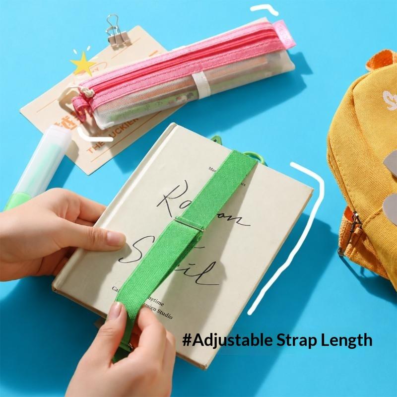 Transparent Mesh Pencil Pouch  - Clear Mesh Pencil Pouch For Exam recension och pris