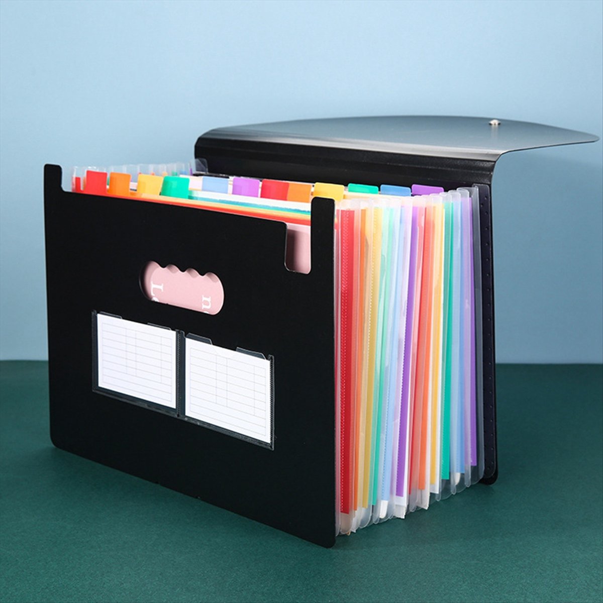 AT16 13 Pockets Expanding File - Expandable Accordion File Folder 13 Pockets recension och pris