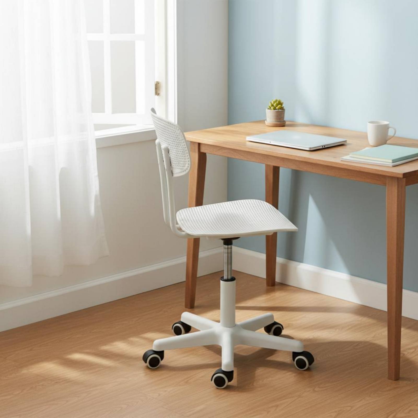 Adjustable Rolling Desk Chair  - Office Furniture recension och pris