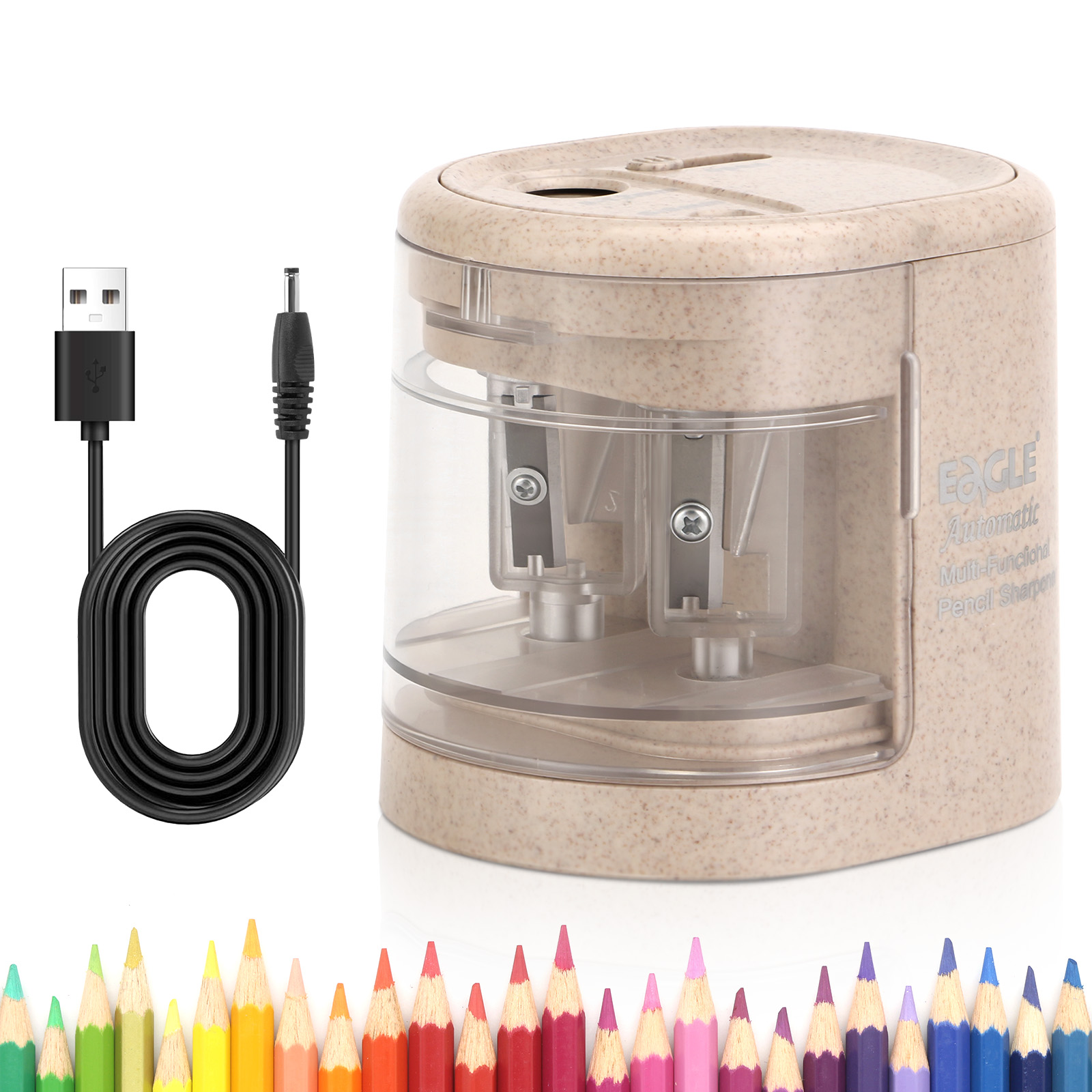 EAGLE Automatic Electric Penci - Electric Pencil Sharpener Usb recension och pris