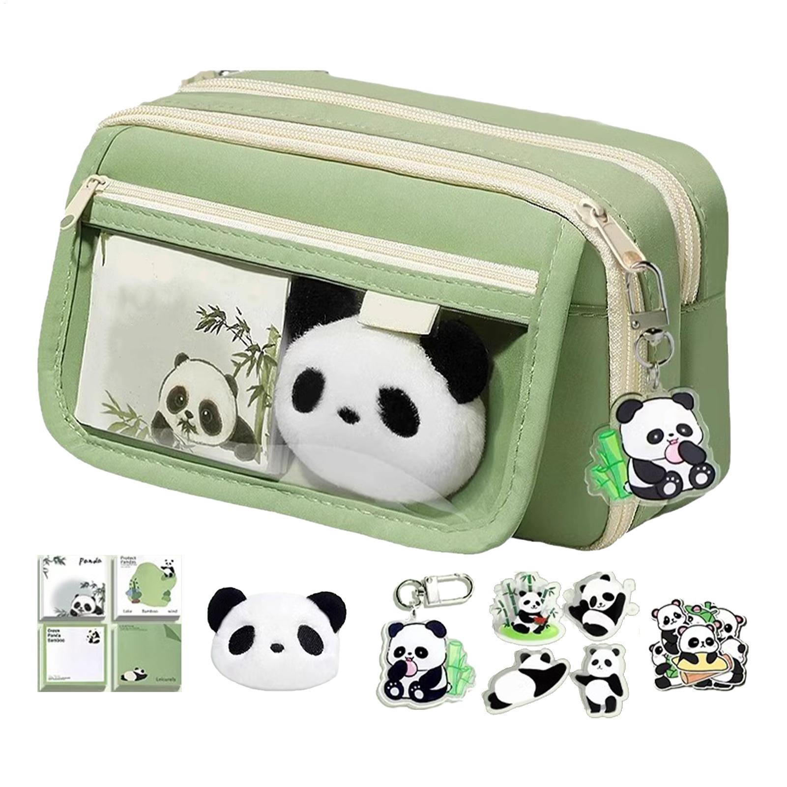 Aesthetic Pencil Case Panda Pe - Aesthetic Large Pencil Case Pouch recension och pris