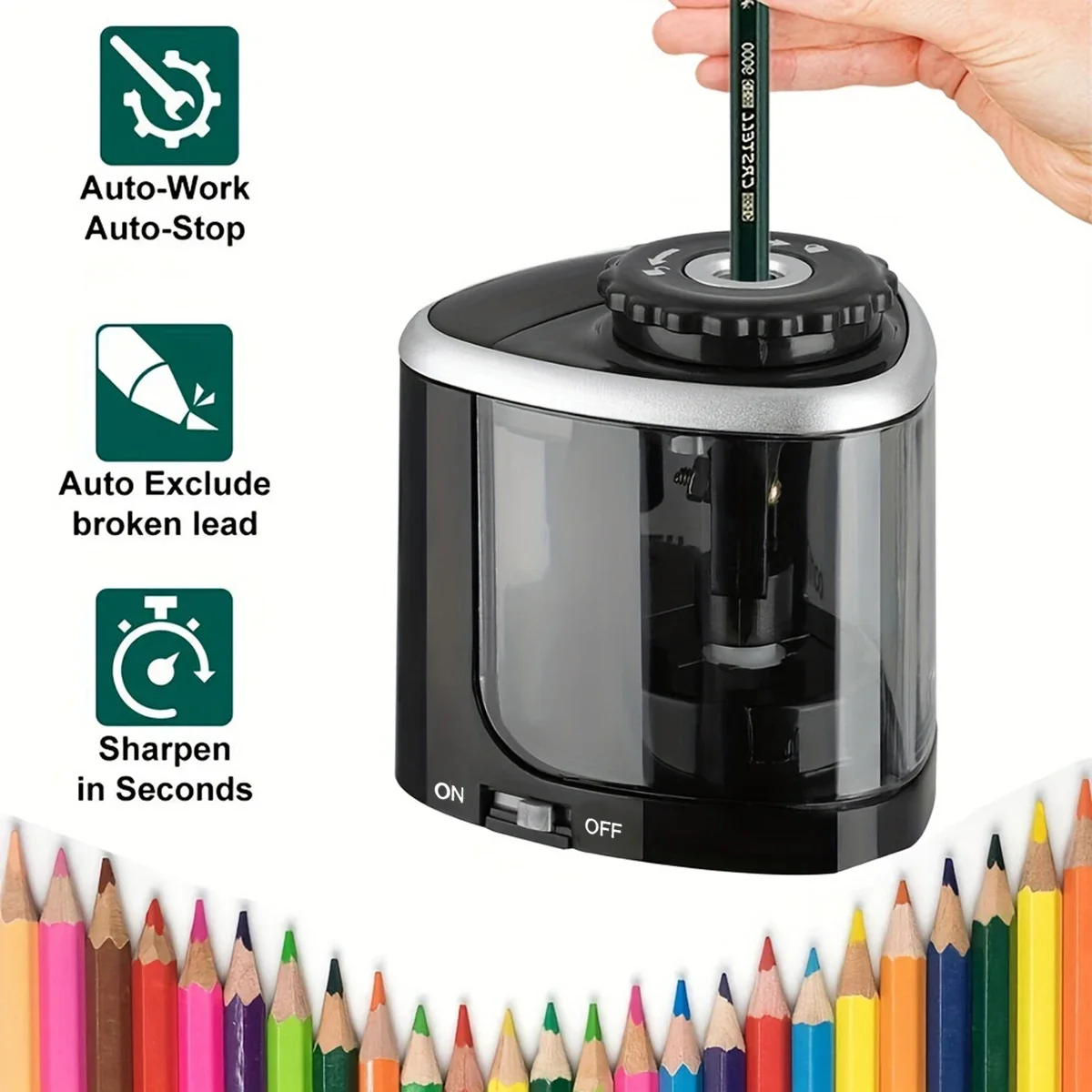 Electric Sharpener Assembly De - Electric Pencil Sharpener Usb recension och pris