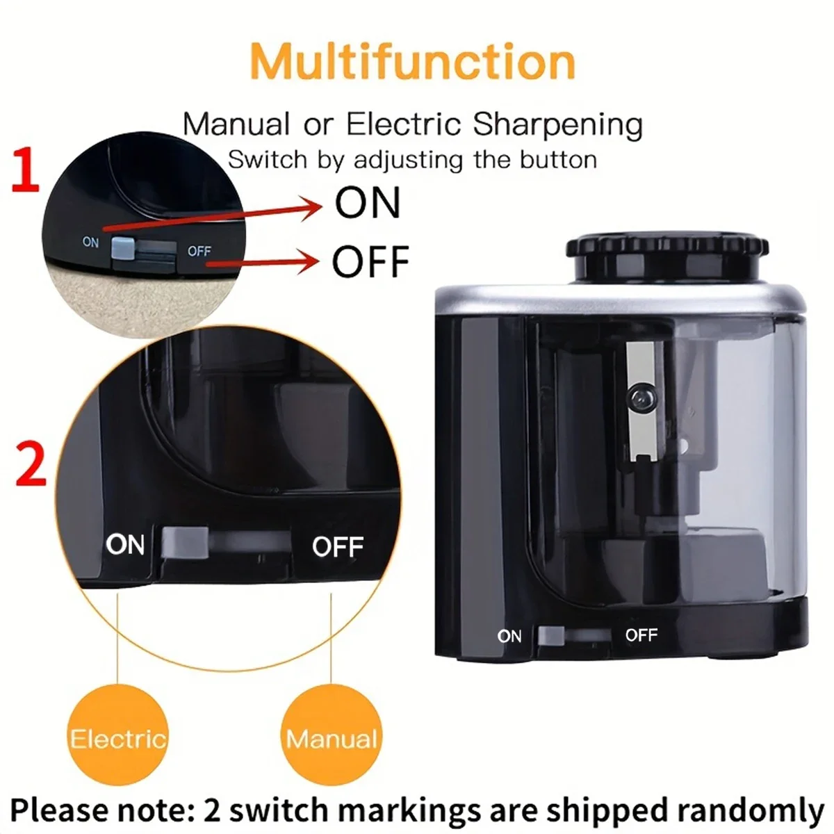 Electric Sharpener Assembly De - Electric Pencil Sharpener Usb recension och pris