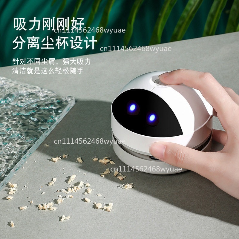 High-Power Cordless Mini Vacuu - Mini Desktop Vacuum Cleaner For Eraser Dust recension och pris