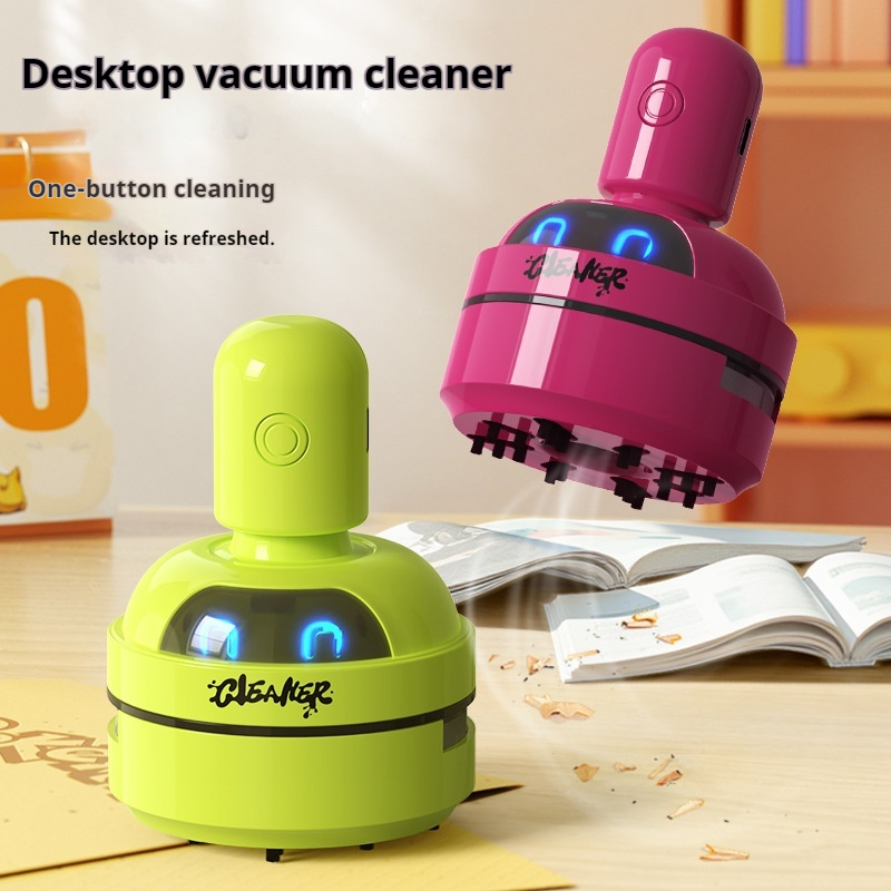 NewVersionCartoon Mini Portabl - Mini Desktop Vacuum Cleaner For Eraser Dust recension och pris