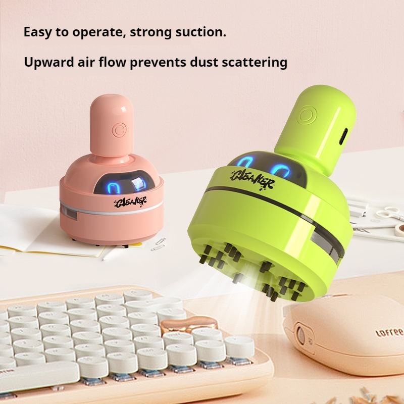 NewVersionCartoon Mini Portabl - Mini Desktop Vacuum Cleaner For Eraser Dust recension och pris