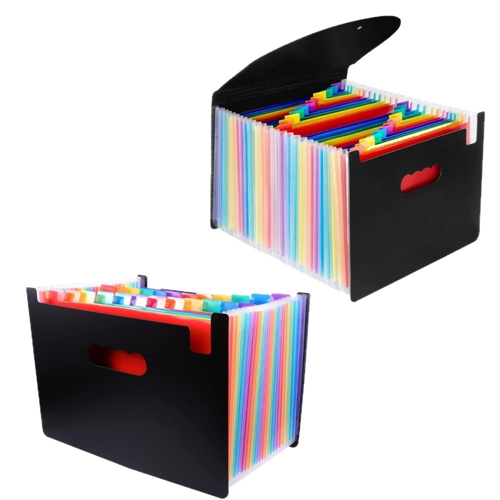 Versatile 13/25 Pockets Expand - Expandable Accordion File Folder 13 Pockets recension och pris