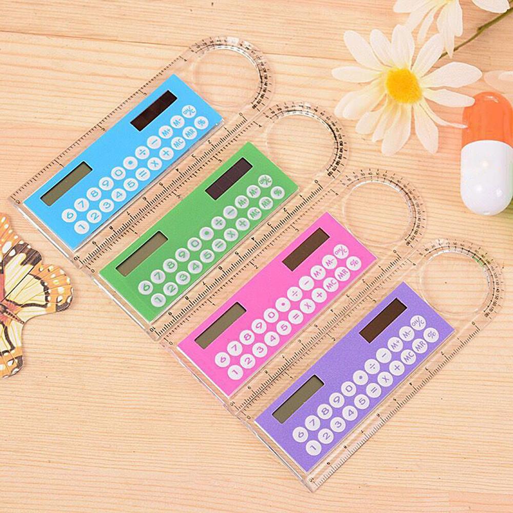 13cm X 4.4cm Ruler Calculator  - Scientific Calculator For Secondary School recension och pris