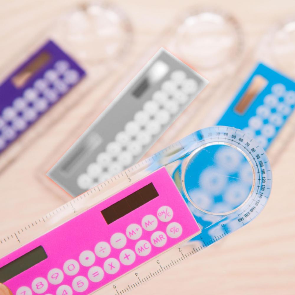 13cm X 4.4cm Ruler Calculator  - Scientific Calculator For Secondary School recension och pris