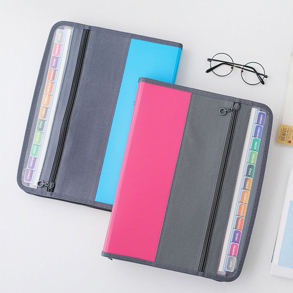 PVC Expanding File Organizer A - Expandable Accordion File Folder 13 Pockets recension och pris