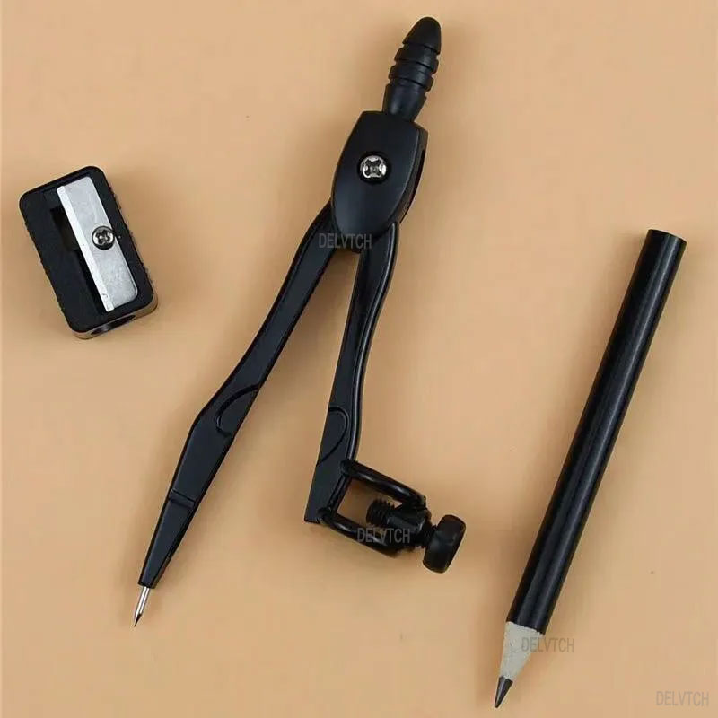 3Pcs Set Metal Compasses With  - Math Geometry Set With Compass recension och pris
