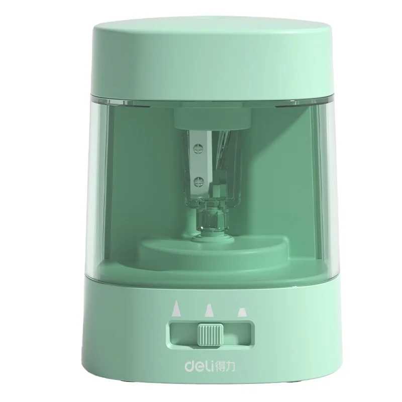 Deli VA3 Green USB battery dua - Electric Pencil Sharpener Usb recension och pris