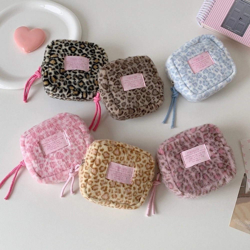 Pen Bag Leopard Stationery Bag - Aesthetic Large Pencil Case Pouch recension och pris