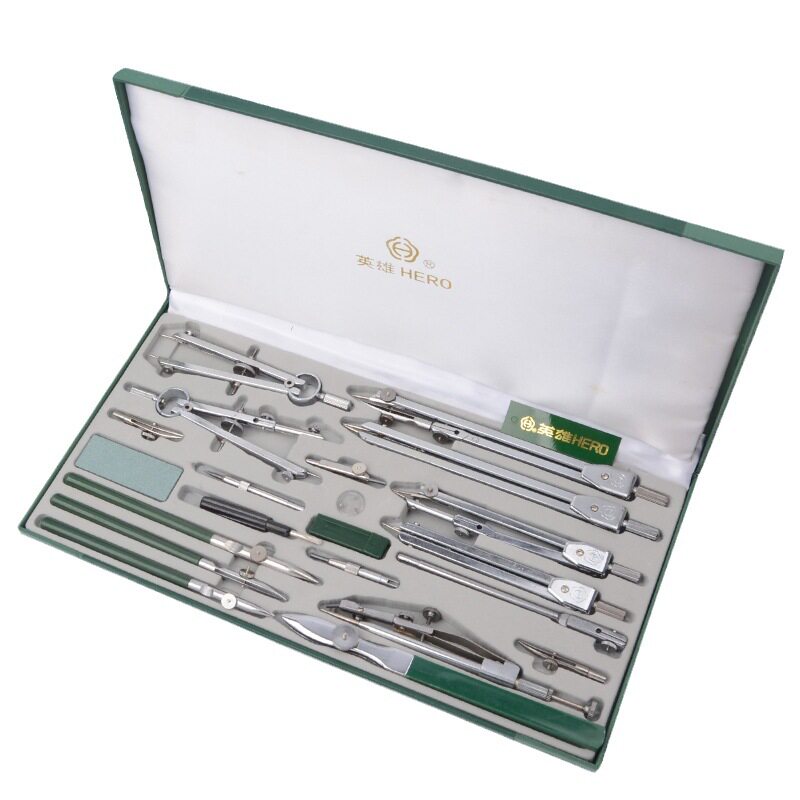 Hero Metal Compass Set Enginee - Math Geometry Set With Compass recension och pris