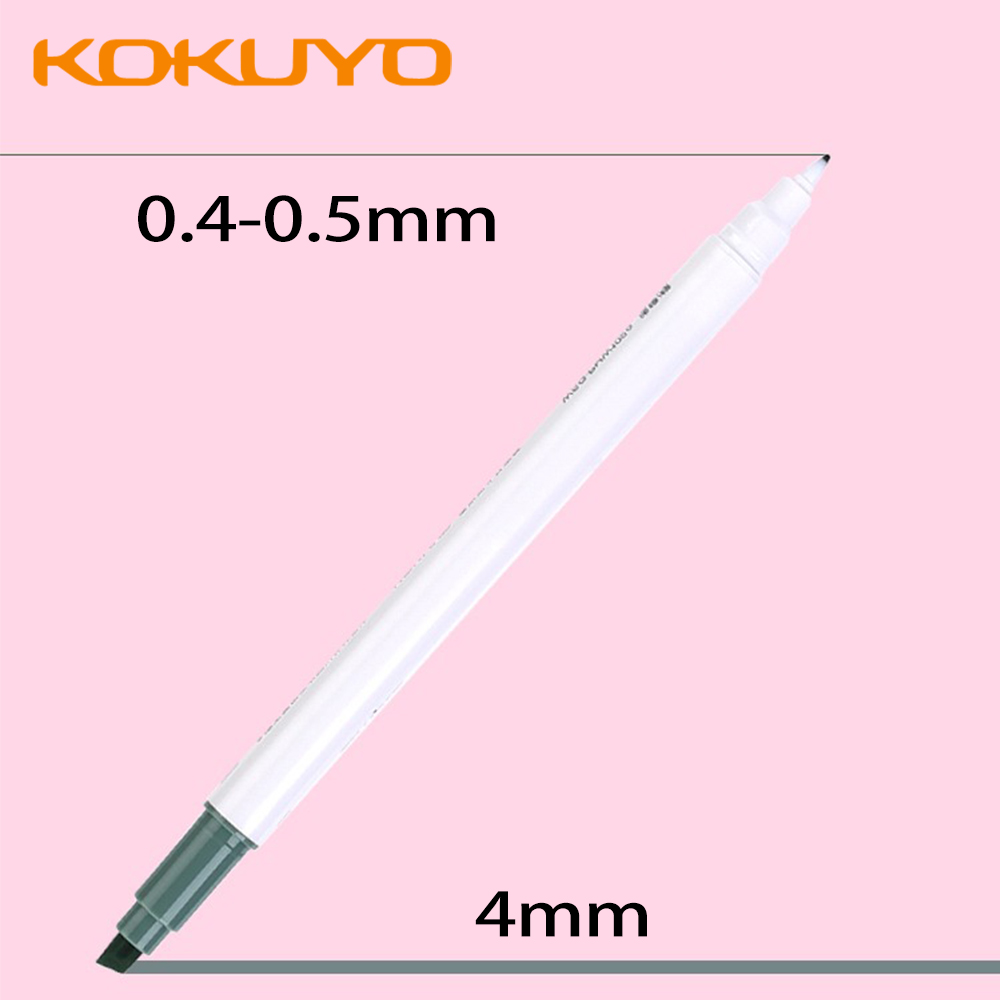 6Colors/set New Japan KOKUYO D - Pastel Highlighter Set Double Ended recension och pris