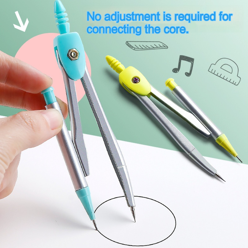 7 Pcs Mathematical Rulers Set  - Math Geometry Set With Compass recension och pris