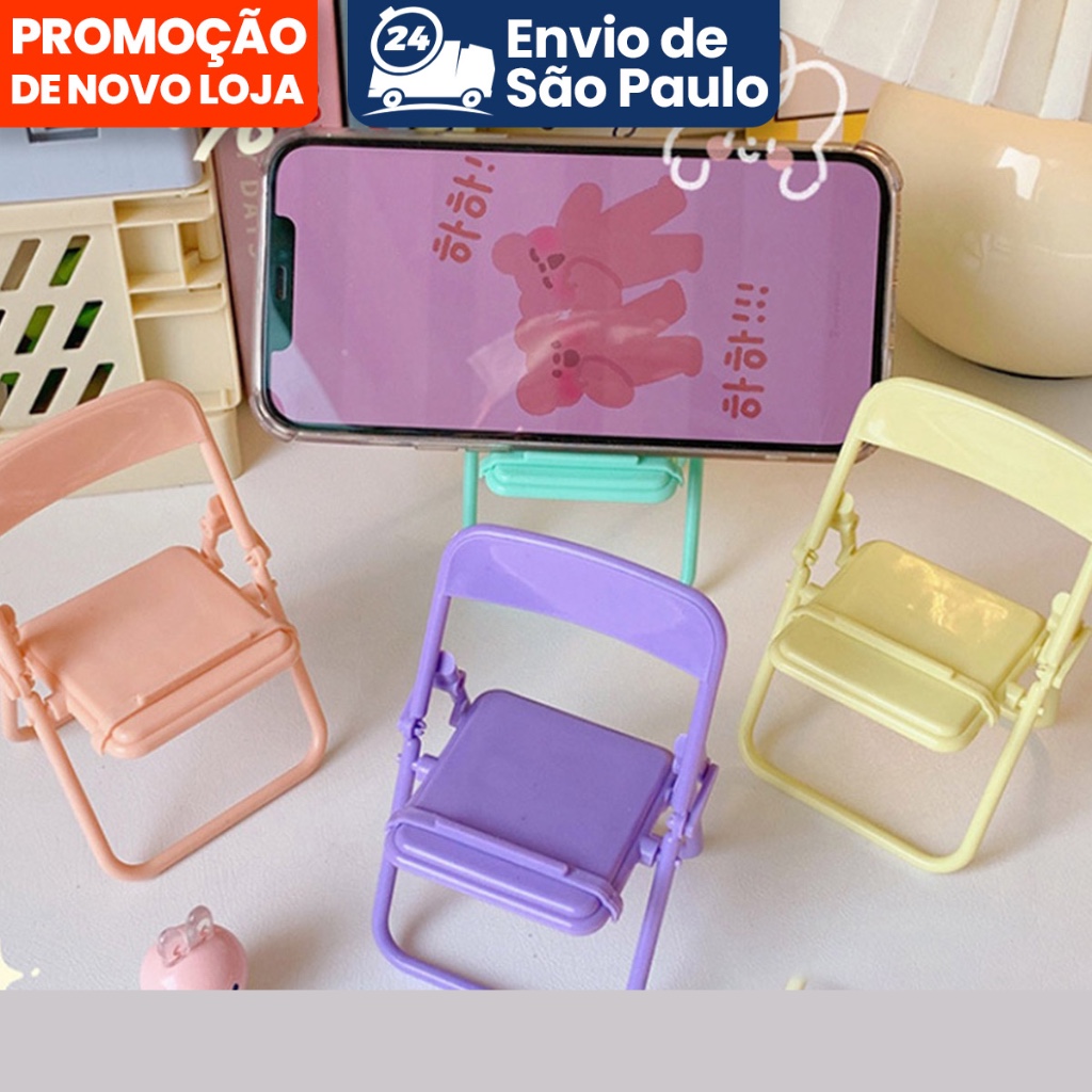 Cute Chair Phone Holder Stand  - Desk Accessories recension och pris