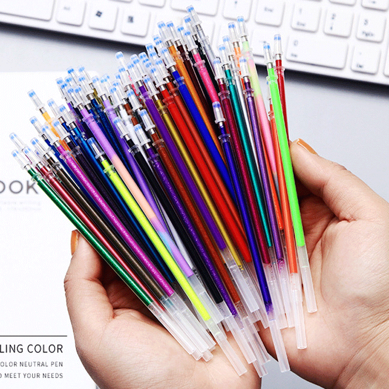Gel Pen Refills Set 12/100 Col - Pastel Highlighter Set Double Ended recension och pris