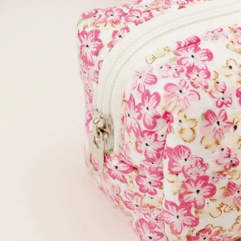 1 Piece Retro Floral Pencil Po - Aesthetic Large Pencil Case Pouch recension och pris