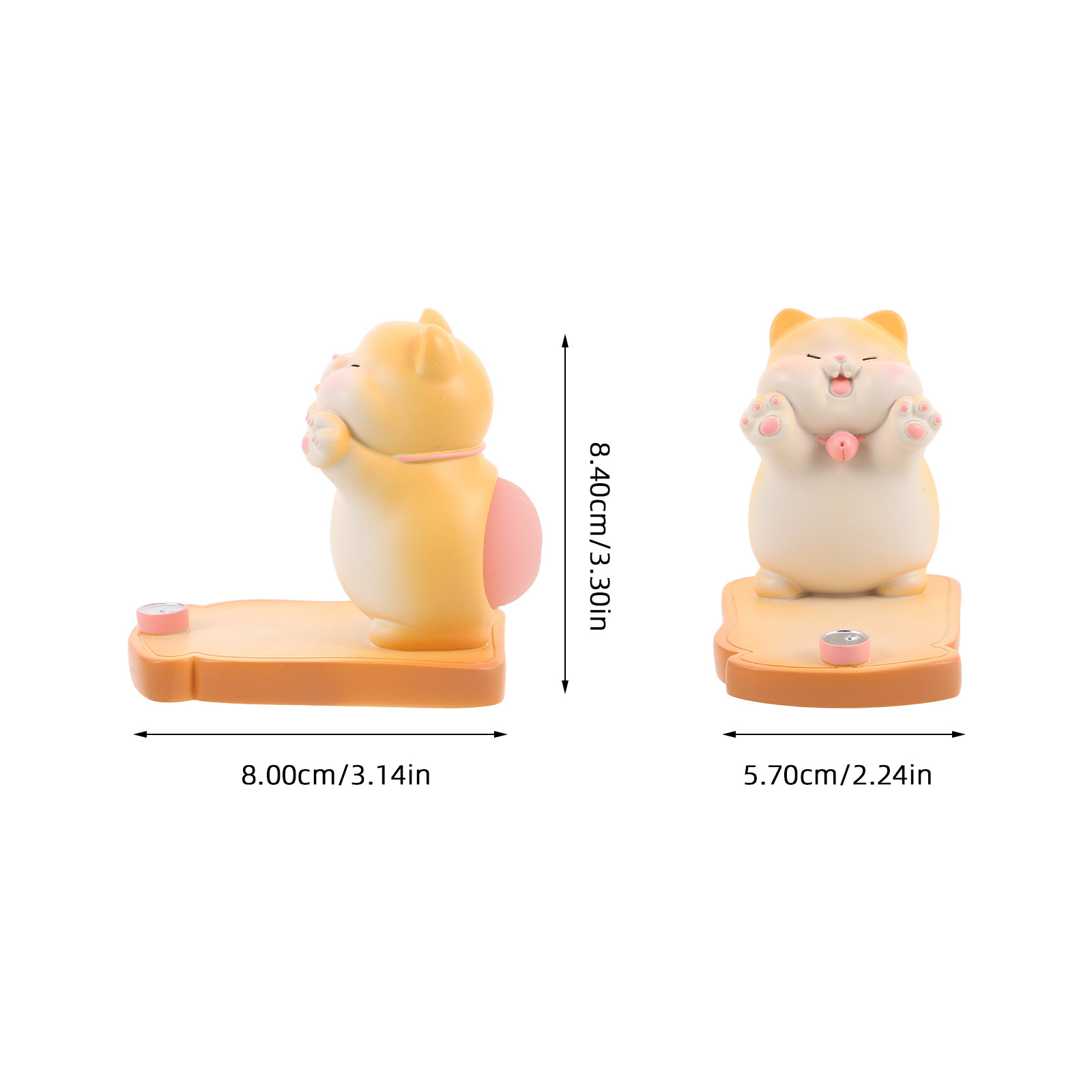 Cute Cat Phone Holder Resin Ca - Desk Accessories recension och pris