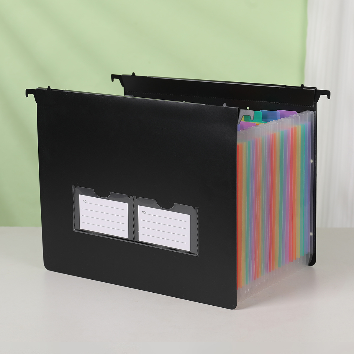 Hanging Accordion File Folder  - Expandable Accordion File Folder 13 Pockets recension och pris