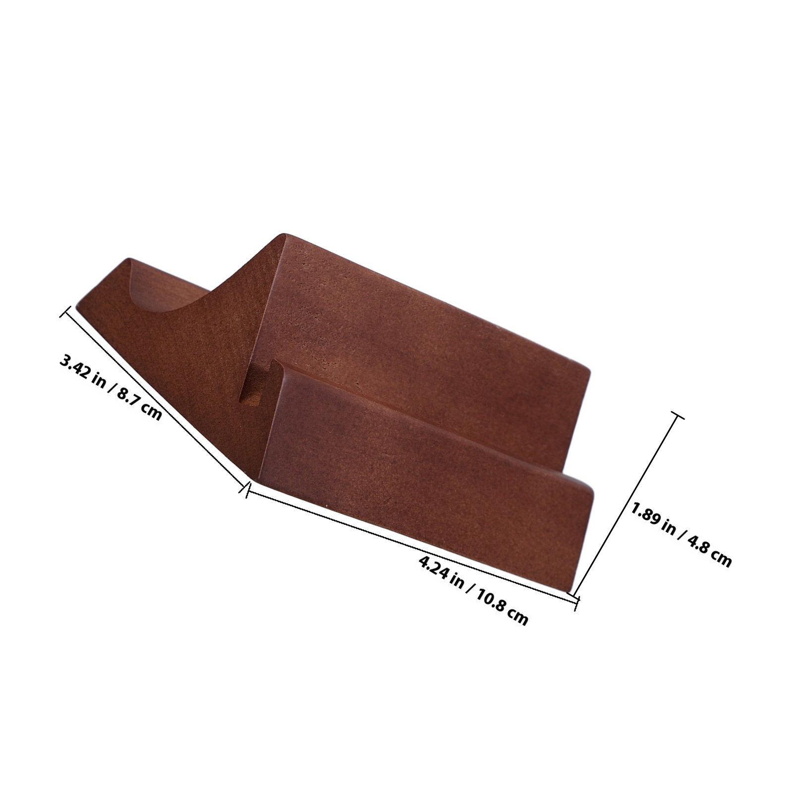 Wooden Dual Slot Phone and Cal - Desk Accessories recension och pris