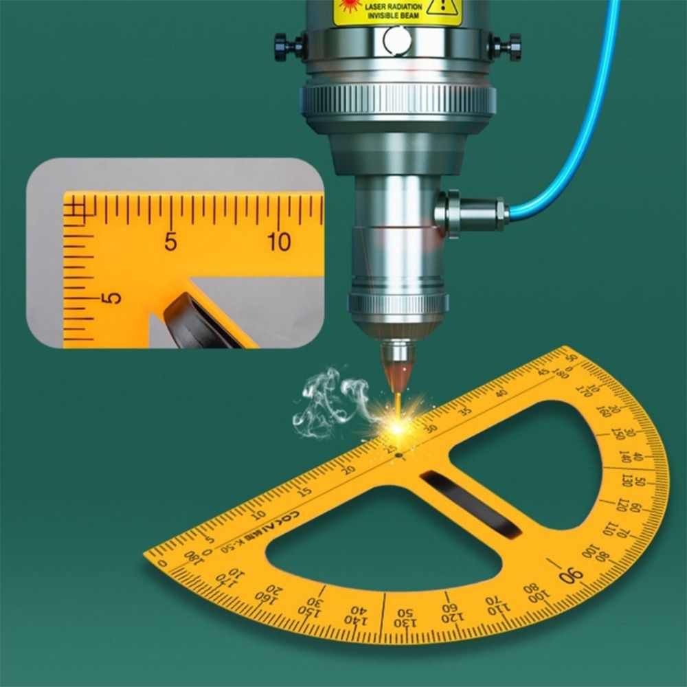 Durable Large Triangular Ruler - Math Geometry Set With Compass recension och pris