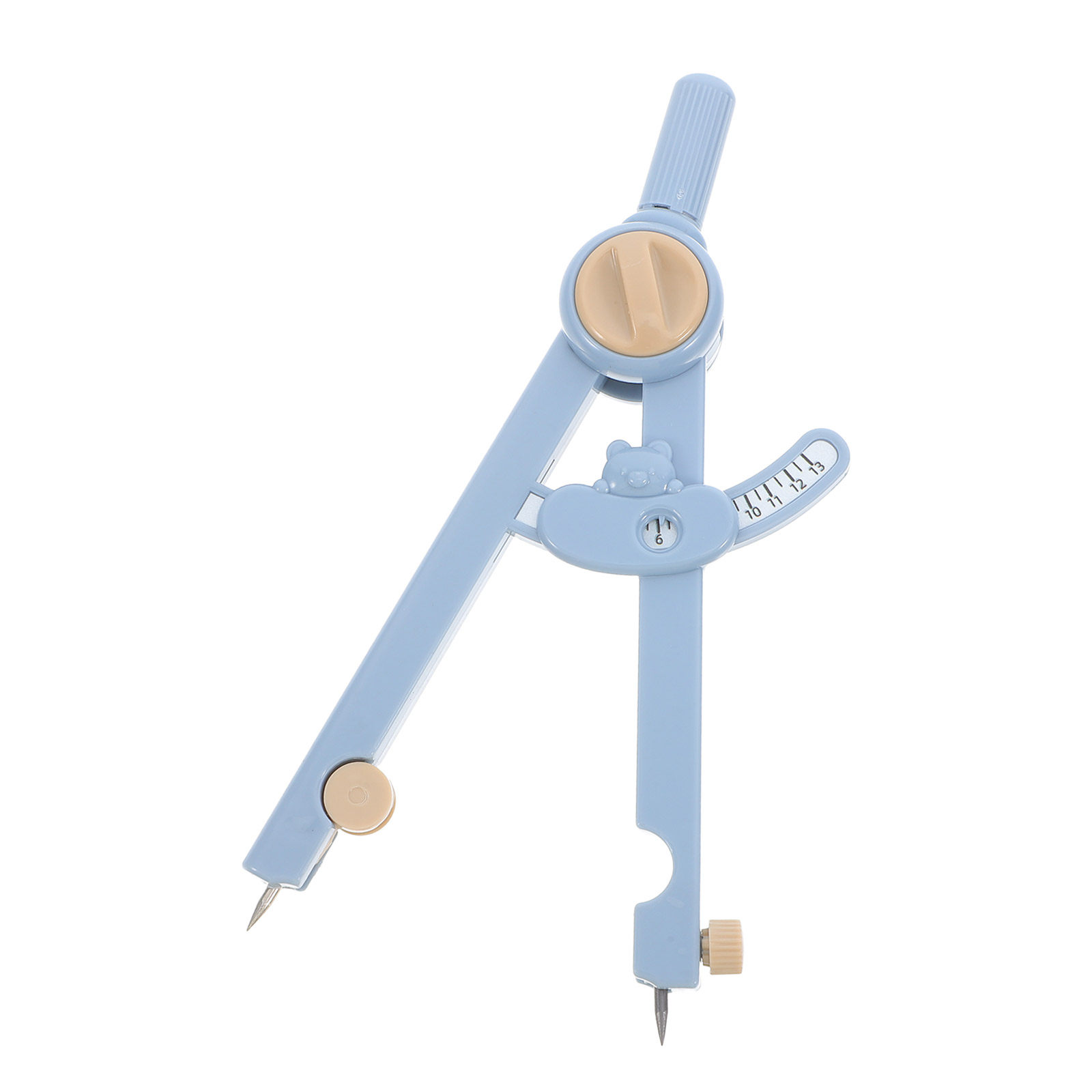 1Set Portable Metal Compass Ru - Math Geometry Set With Compass recension och pris