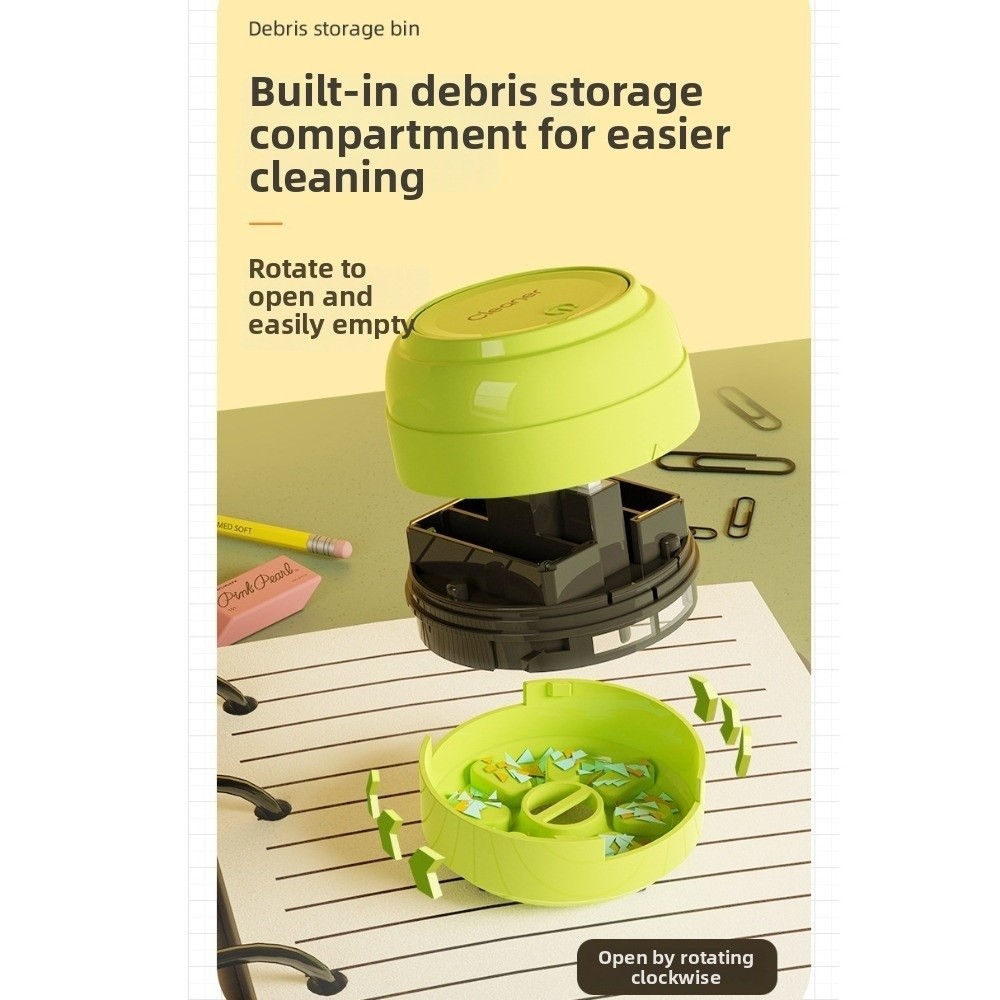 Compact Mini Desk Dust Collect - Mini Desktop Vacuum Cleaner For Eraser Dust recension och pris