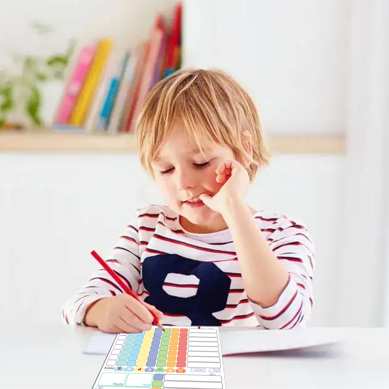 Magnetic Chore Chart Weekly Vi - Kids Magnetic Reward Chart Board recension och pris