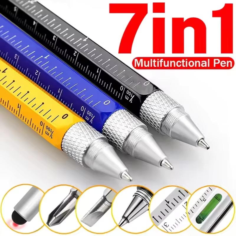 7 in 1 Multifunctional Pen Tou - Writing Tools recension och pris