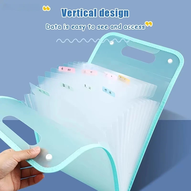 13-Pocket A4 Accordion File Or - Expandable Accordion File Folder 13 Pockets recension och pris