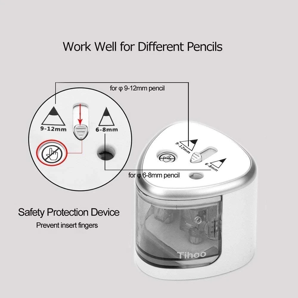 Tenwin New Two-hole Electric A - Electric Pencil Sharpener Usb recension och pris